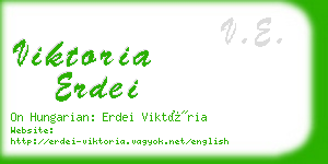 viktoria erdei business card